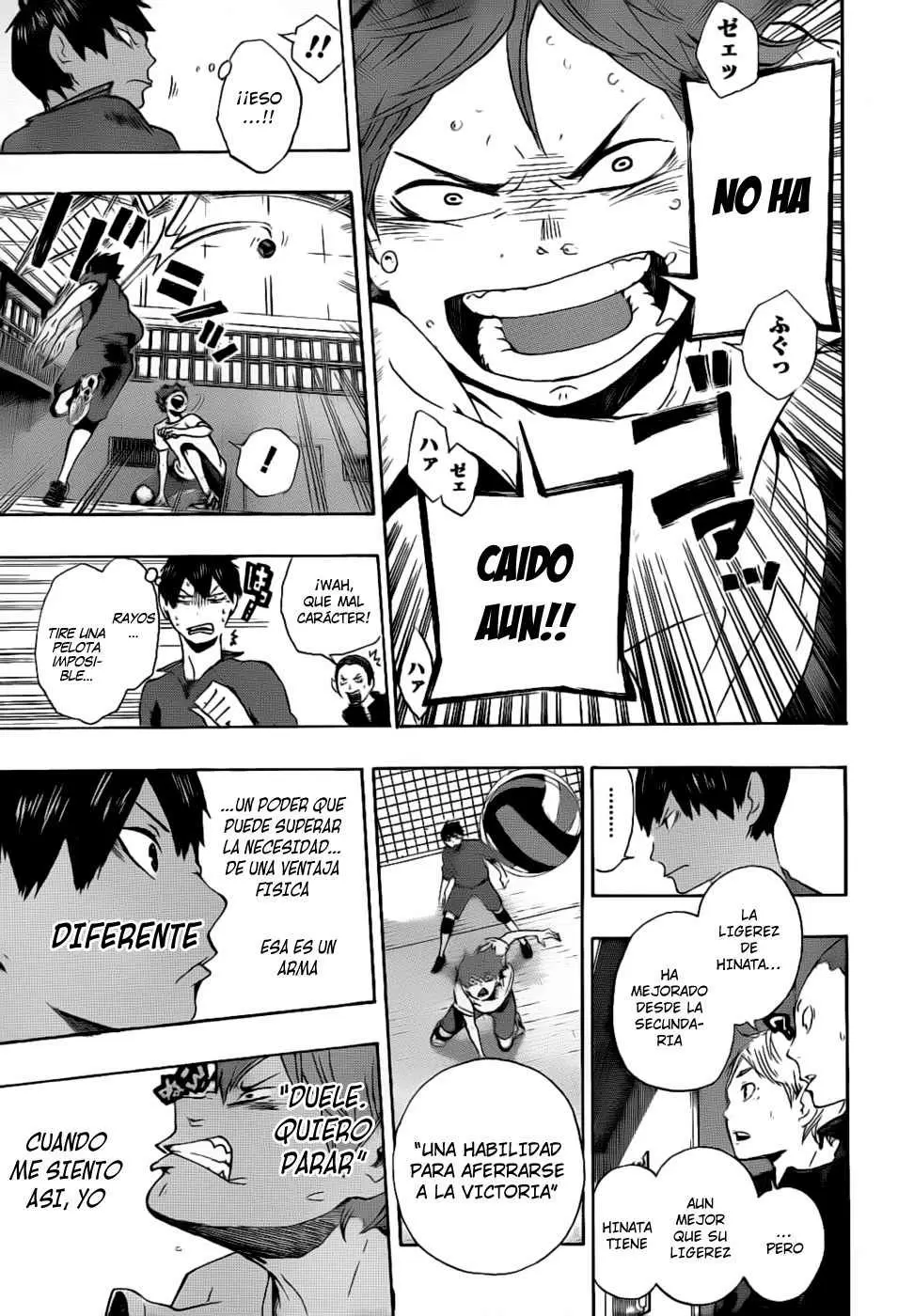 Haikyuu!! capítulo 4, página 13