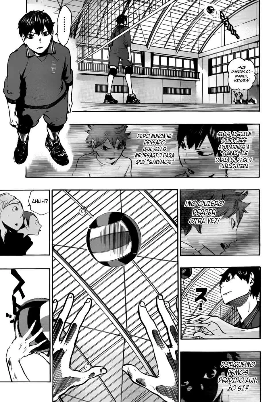 Haikyuu!! capítulo 4, página 15