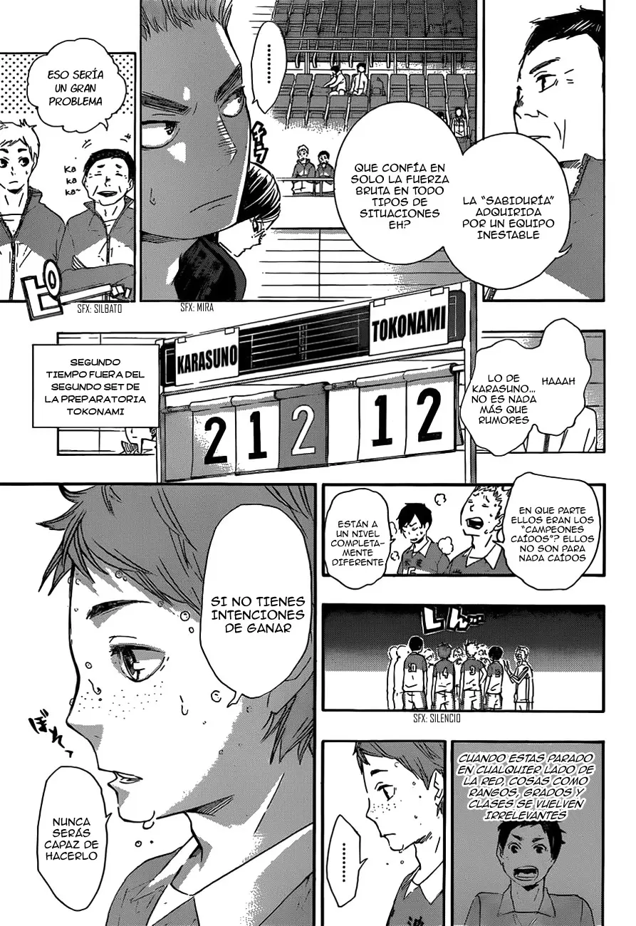 Haikyuu!! capítulo 40, página 4