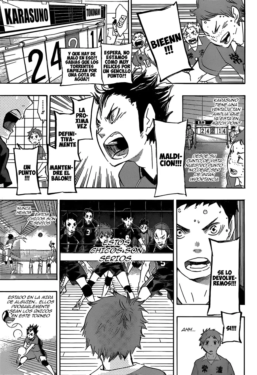 Haikyuu!! capítulo 40, página 8