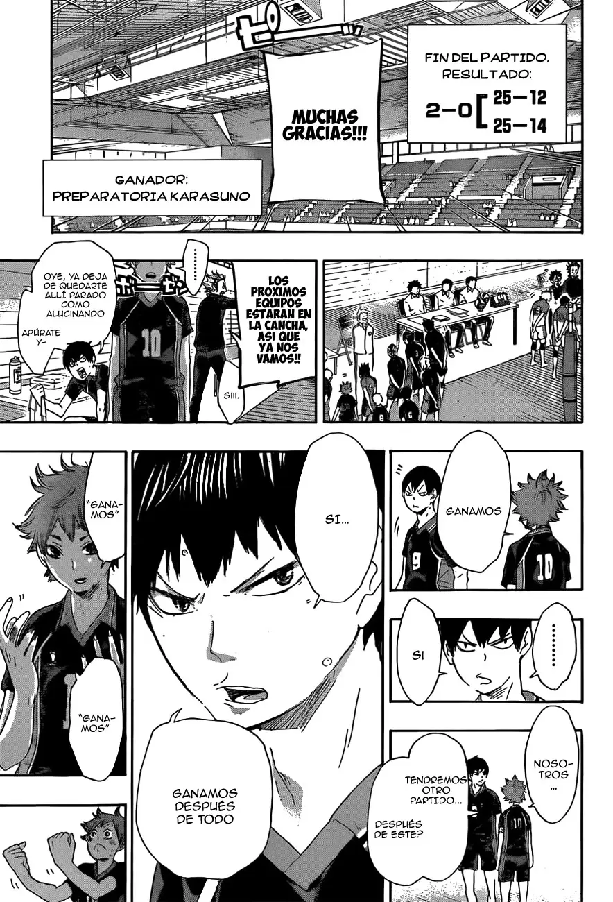 Haikyuu!! capítulo 40, página 10