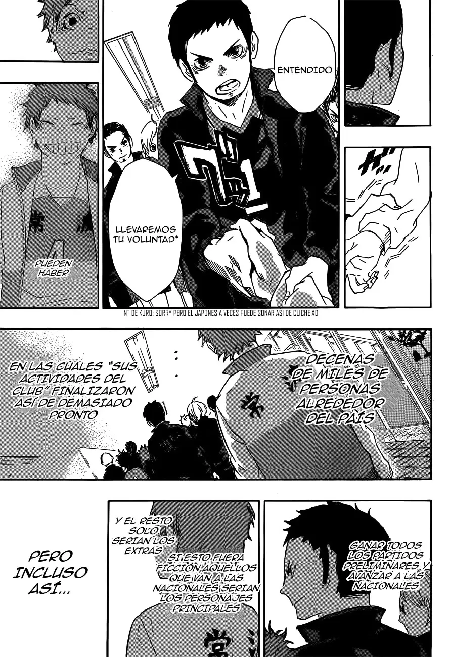 Haikyuu!! capítulo 40, página 16