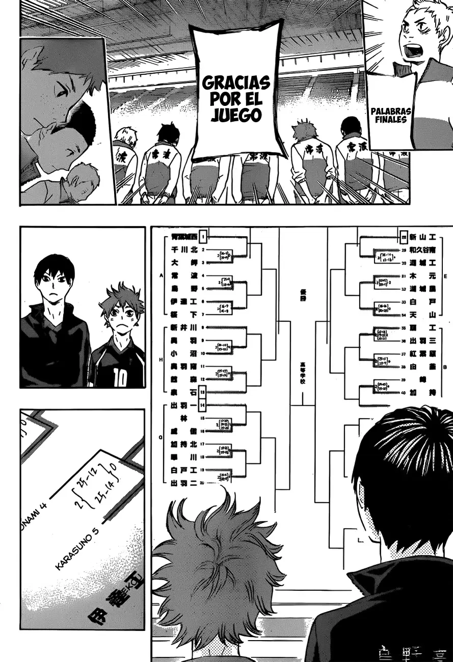 Haikyuu!! capítulo 40, página 18