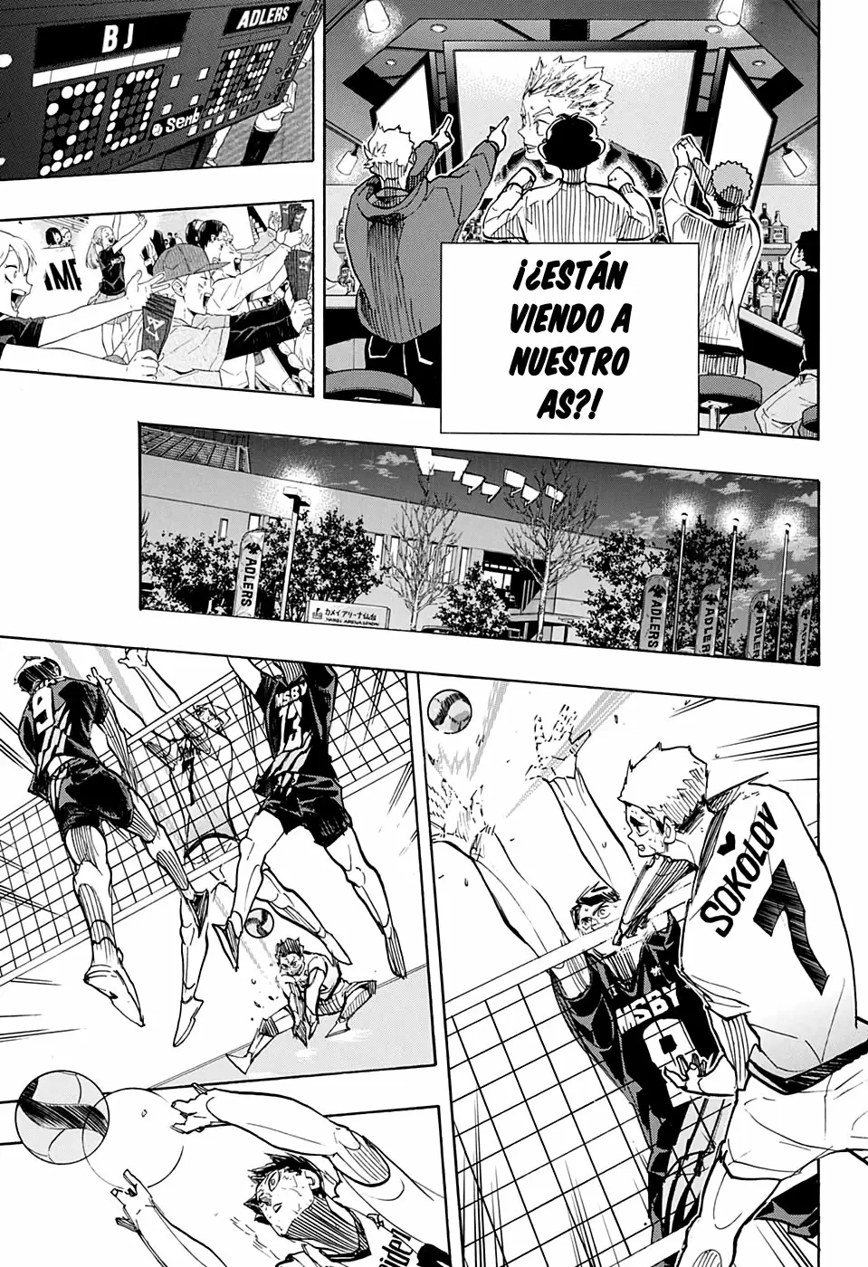 Haikyuu!! capítulo 400, página 8