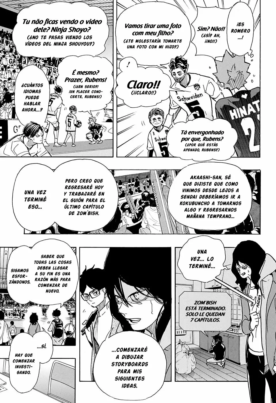 Haikyuu!! capítulo 401, página 13