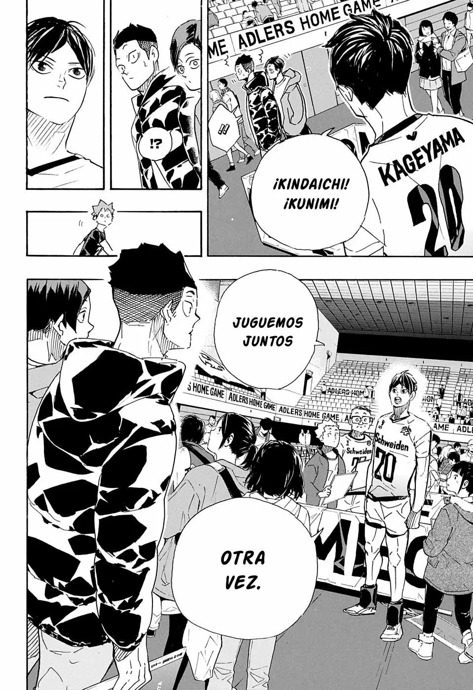 Haikyuu!! capítulo 401, página 18