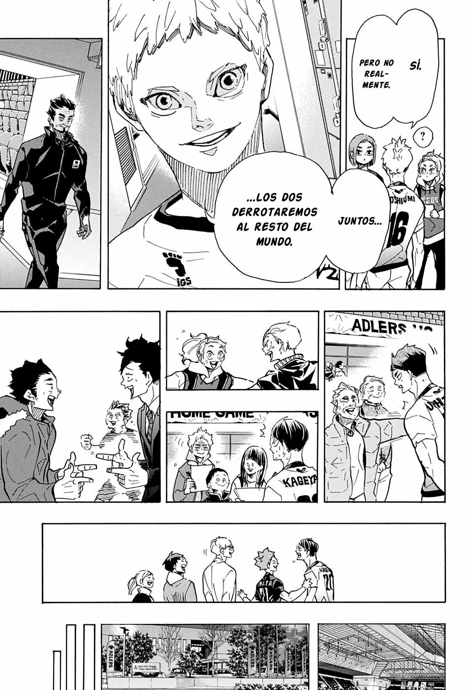 Haikyuu!! capítulo 401, página 21