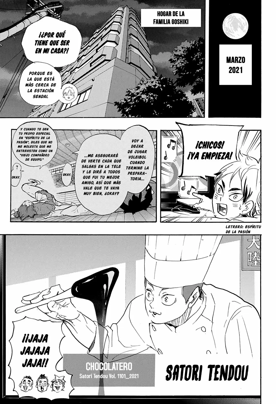 Haikyuu!! capítulo 402, página 4