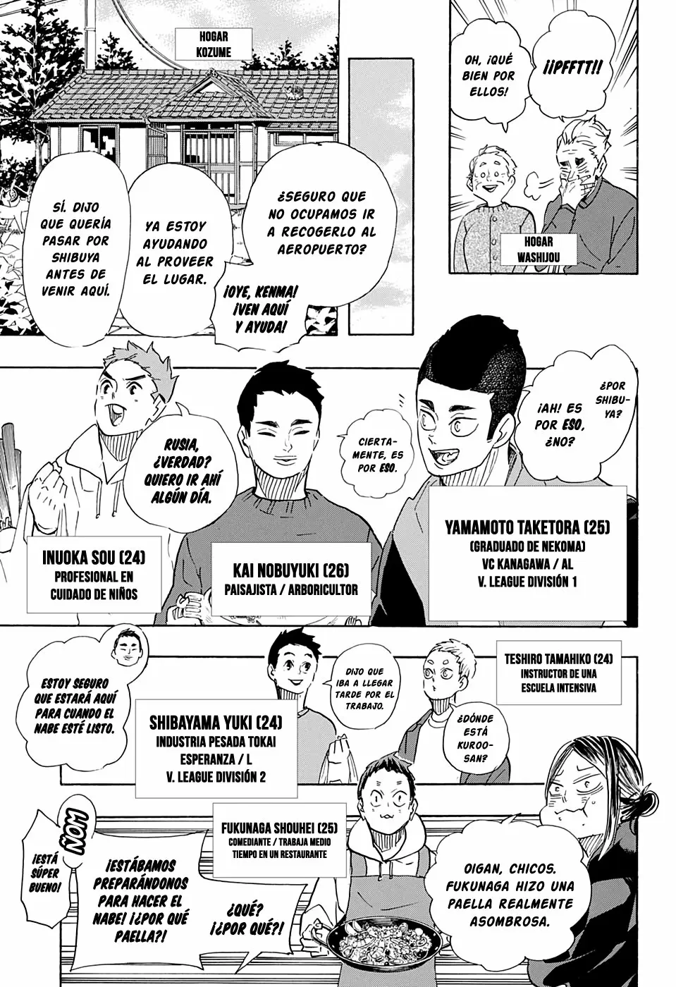 Haikyuu!! capítulo 402, página 6