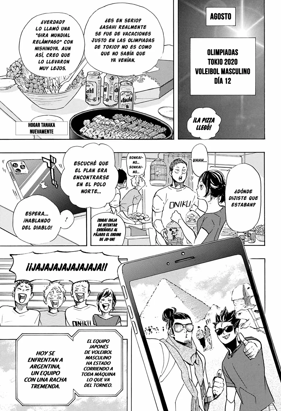 Haikyuu!! capítulo 402, página 10