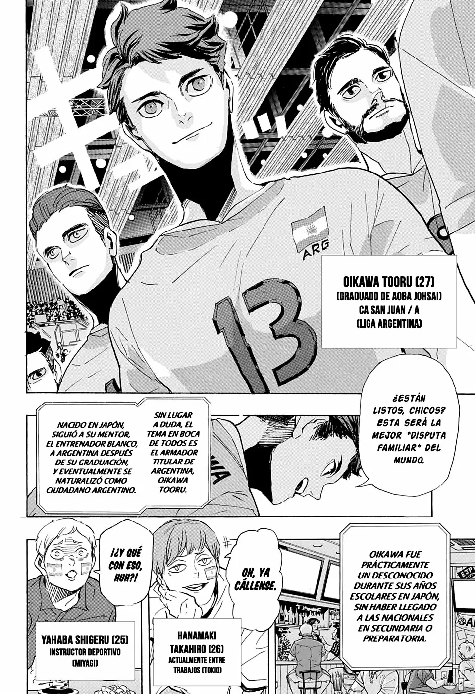 Haikyuu!! capítulo 402, página 13