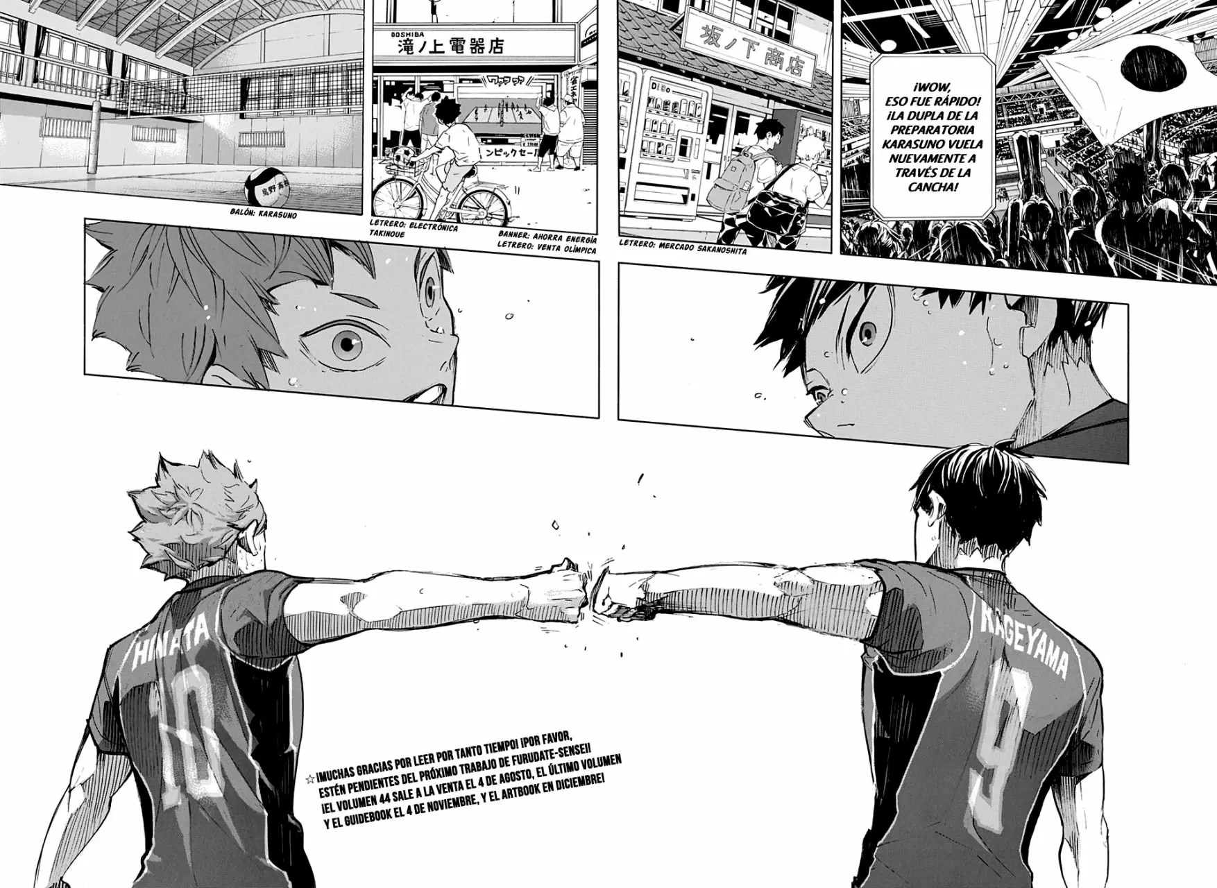 Haikyuu!! capítulo 402, página 20