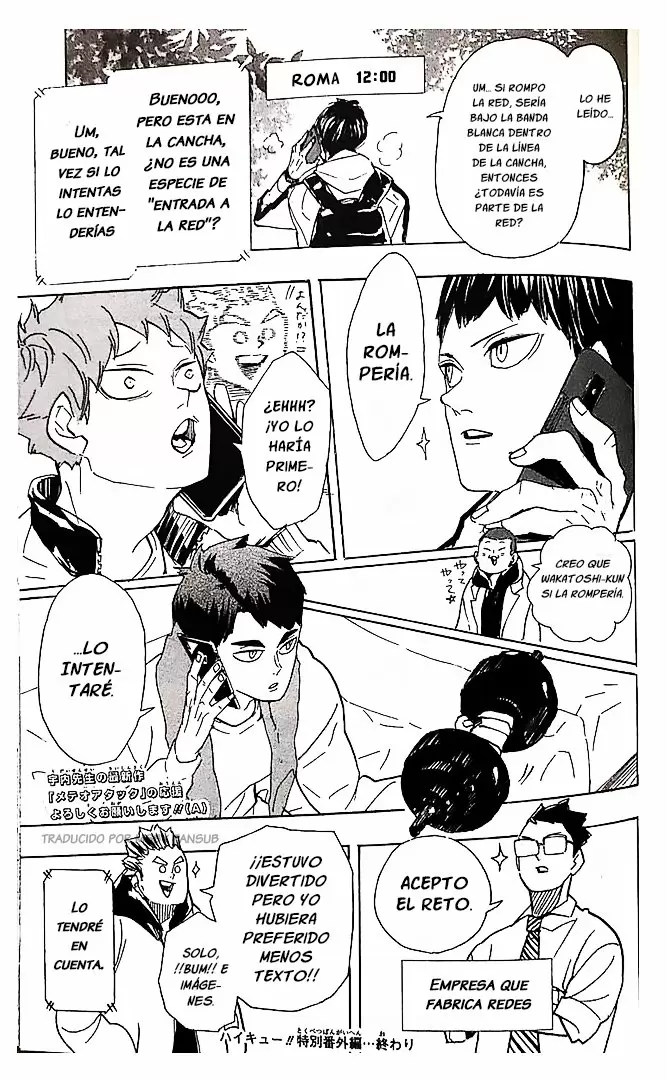 Haikyuu!! capítulo 403, página 6