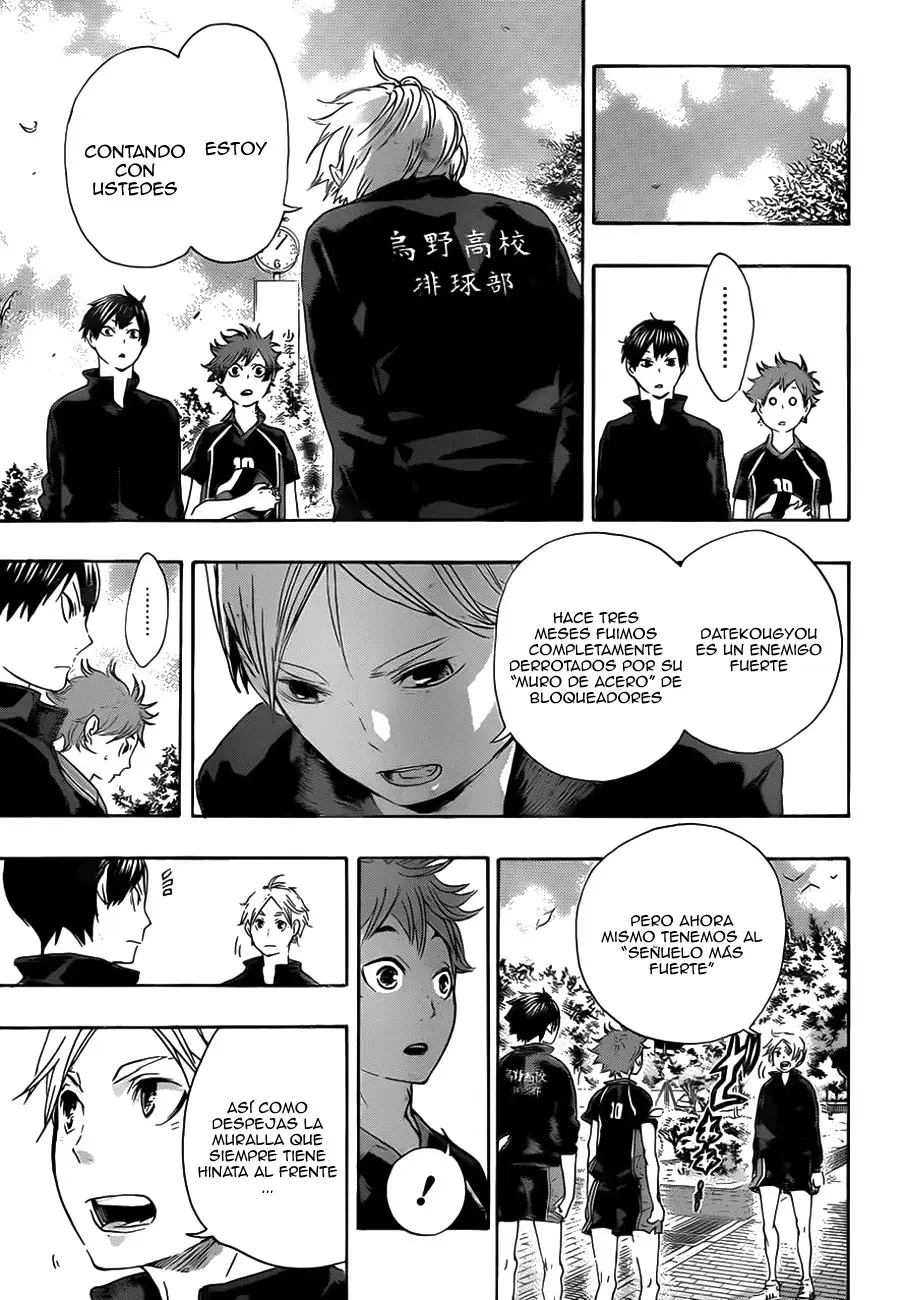 Haikyuu!! capítulo 41, página 10