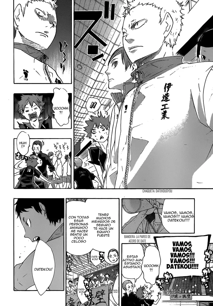 Haikyuu!! capítulo 41, página 13