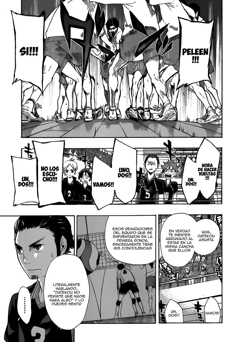 Haikyuu!! capítulo 41, página 14