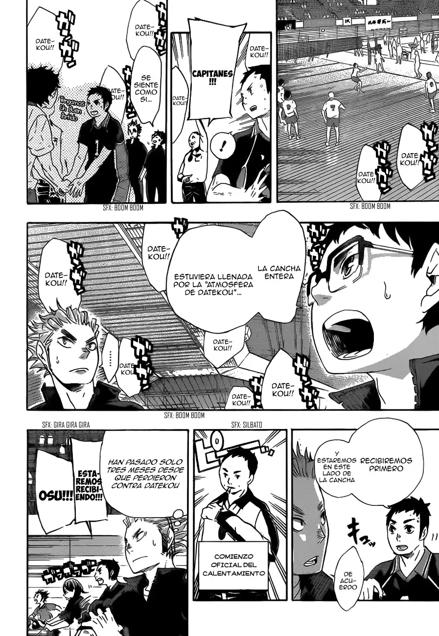 Haikyuu!! capítulo 41, página 15