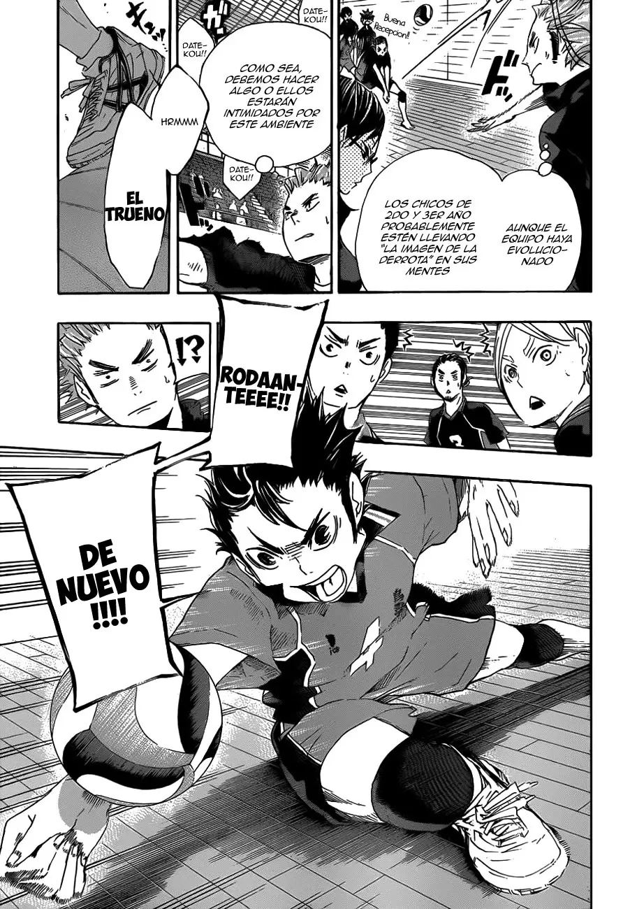 Haikyuu!! capítulo 41, página 16