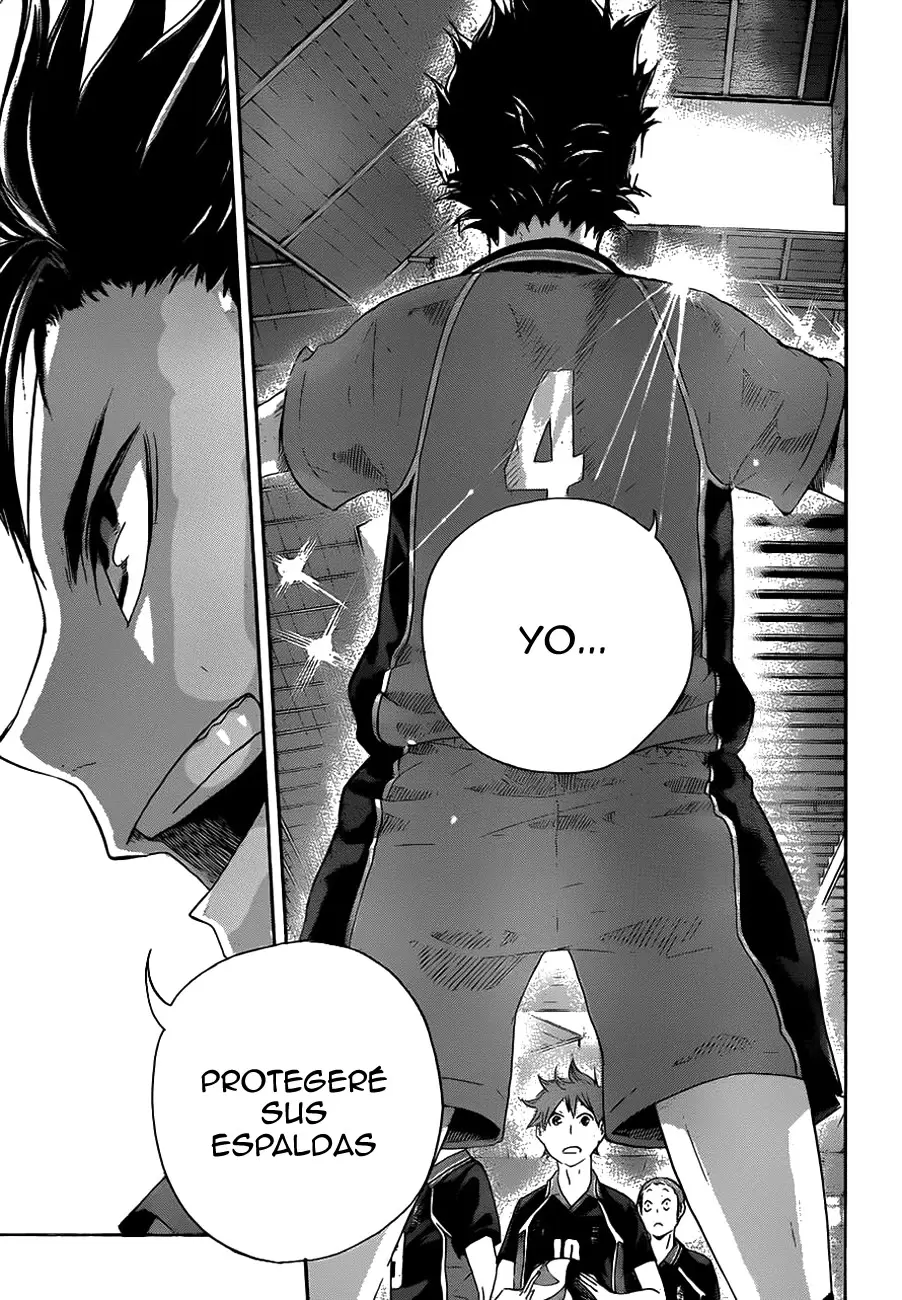 Haikyuu!! capítulo 41, página 18