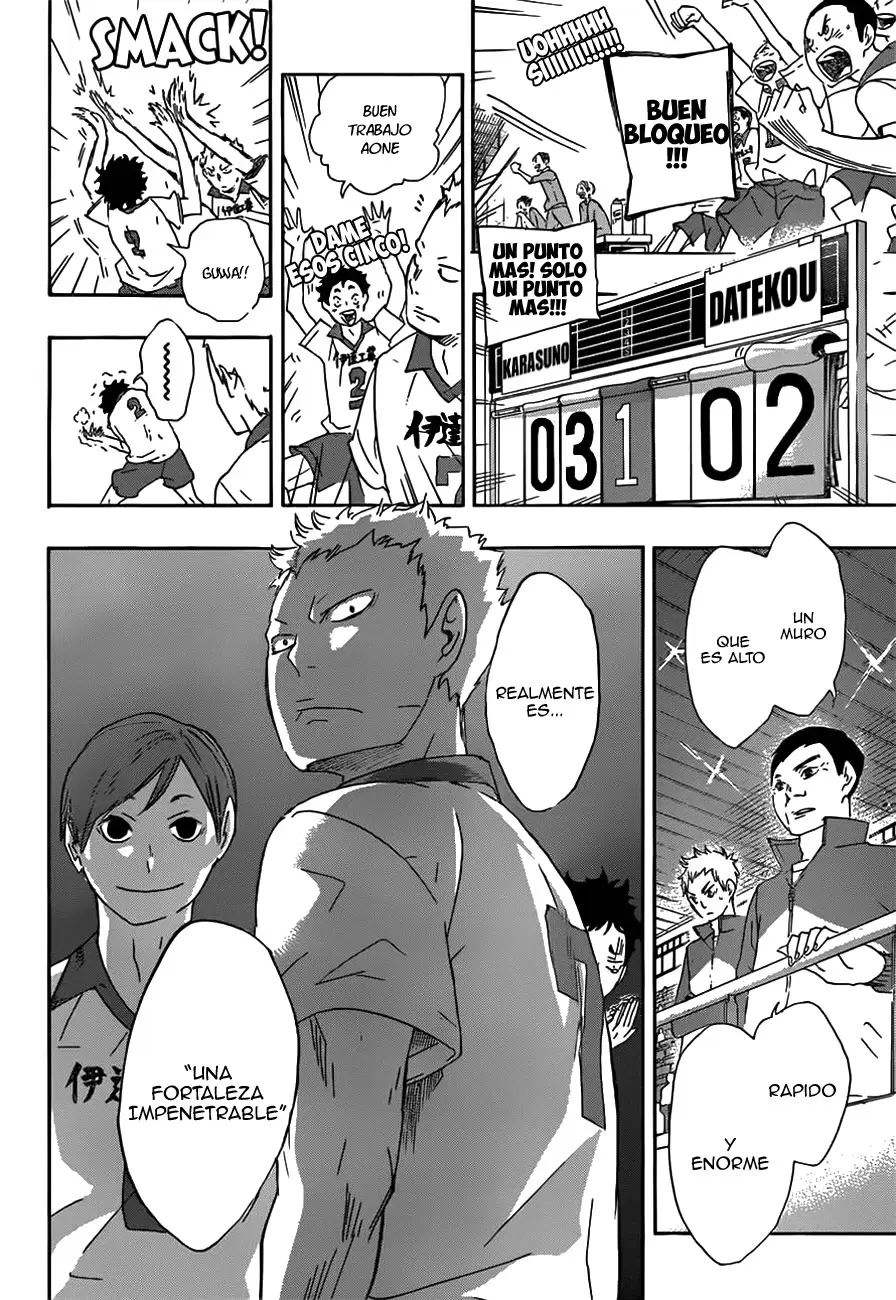 Haikyuu!! capítulo 42, página 18