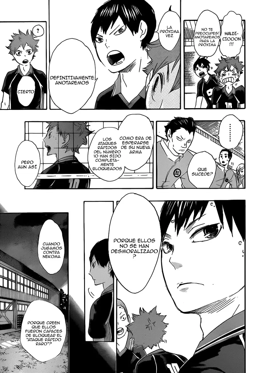 Haikyuu!! capítulo 42, página 19