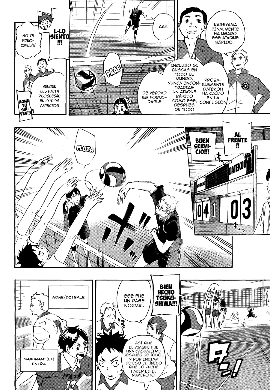 Haikyuu!! capítulo 43, página 8