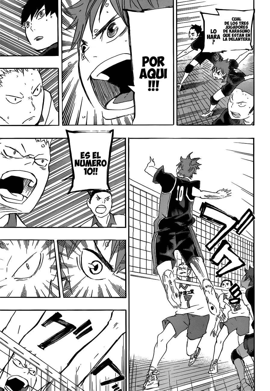 Haikyuu!! capítulo 44, página 14