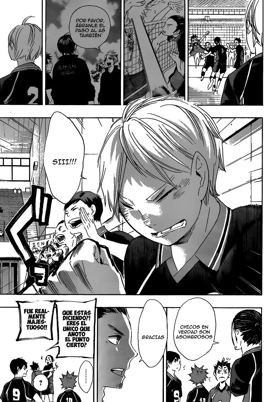 Haikyuu!! capítulo 44, página 17