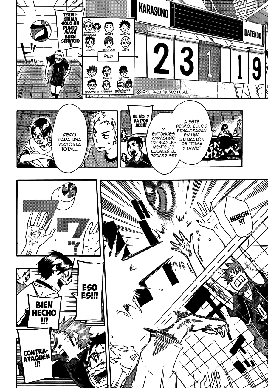 Haikyuu!! capítulo 45, página 9