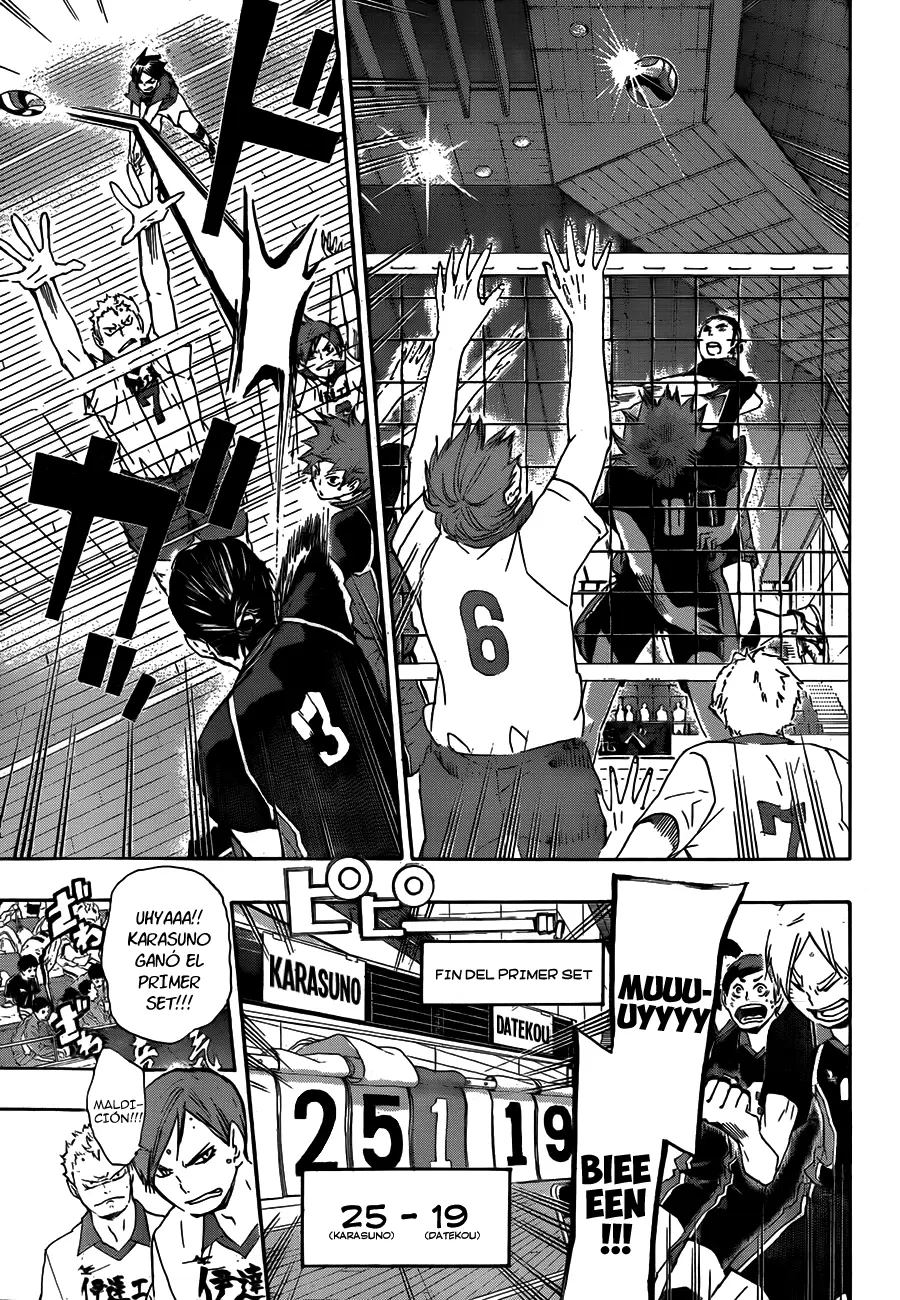 Haikyuu!! capítulo 45, página 12