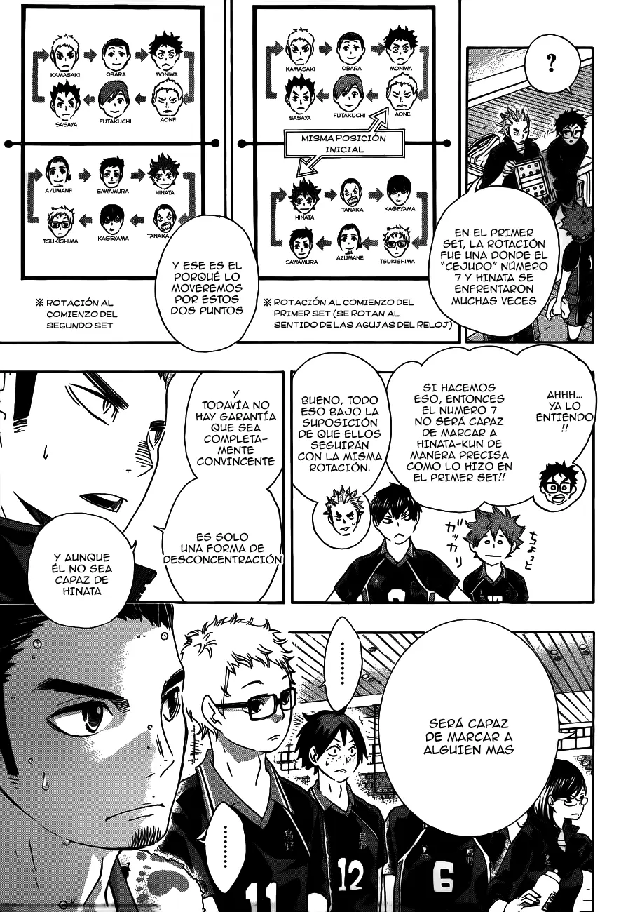 Haikyuu!! capítulo 45, página 14