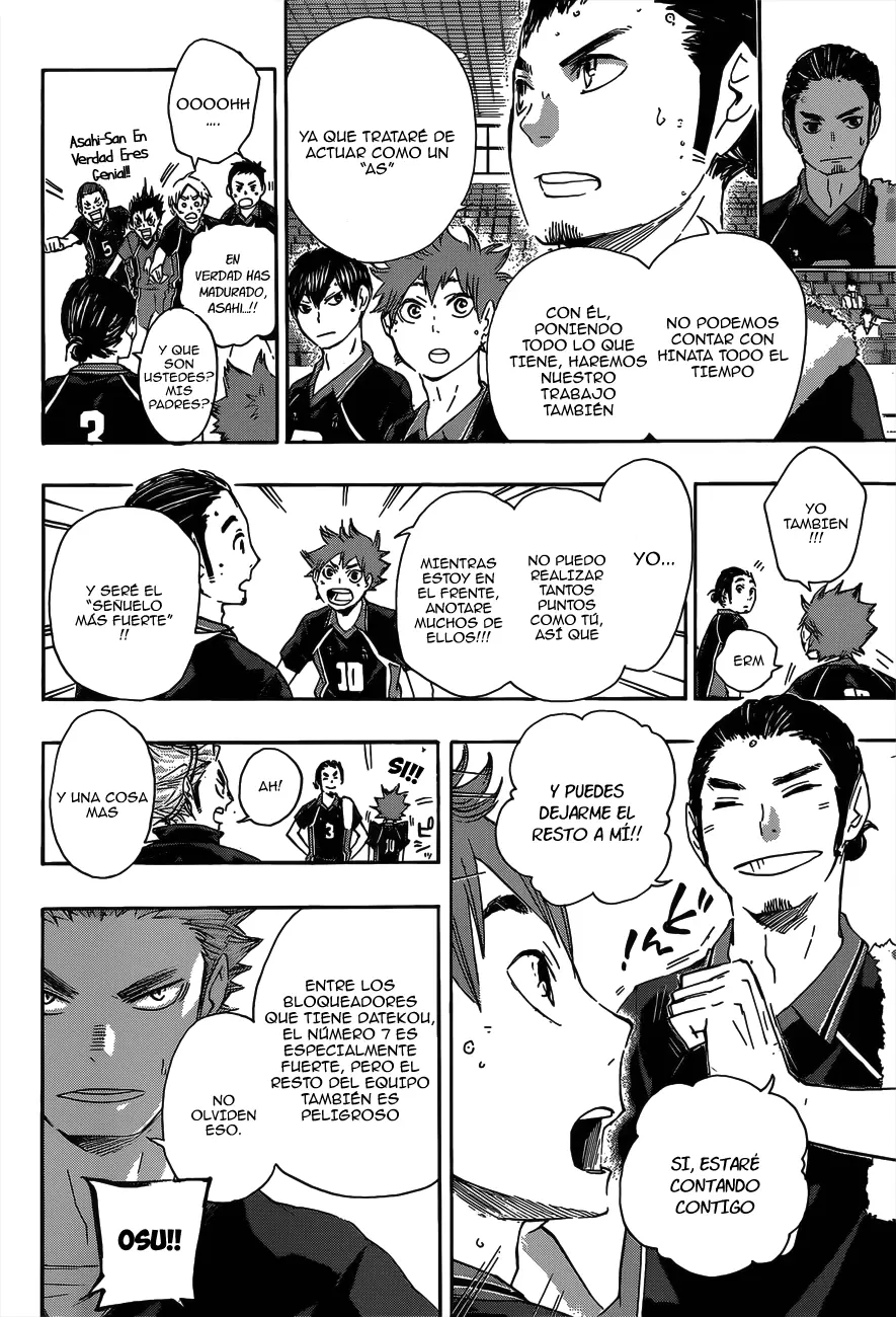 Haikyuu!! capítulo 45, página 15