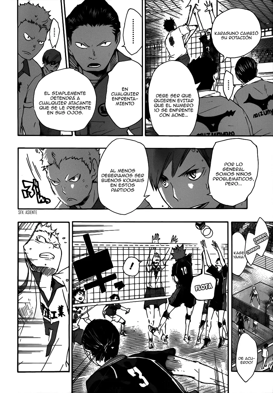 Haikyuu!! capítulo 45, página 17