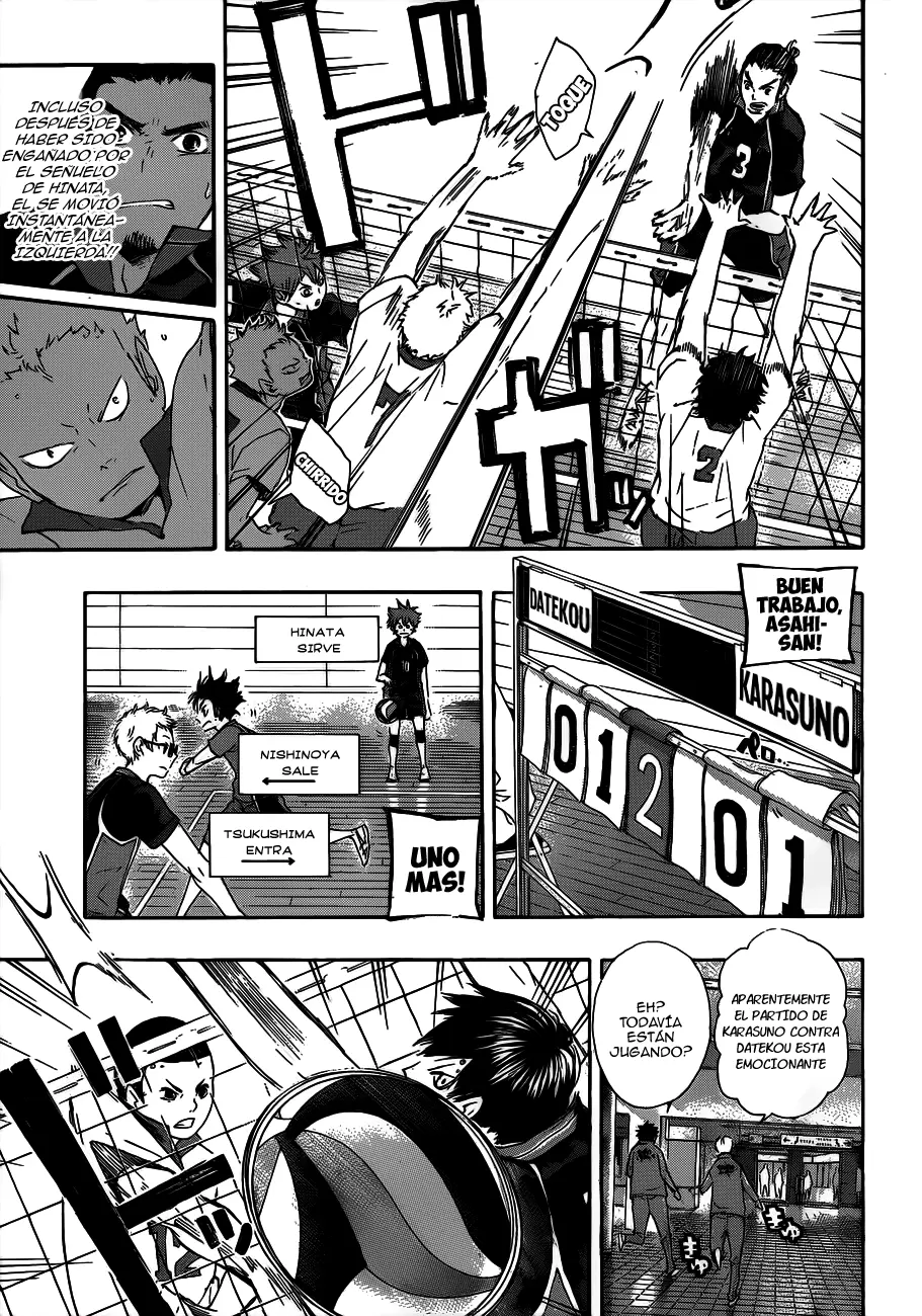 Haikyuu!! capítulo 45, página 18