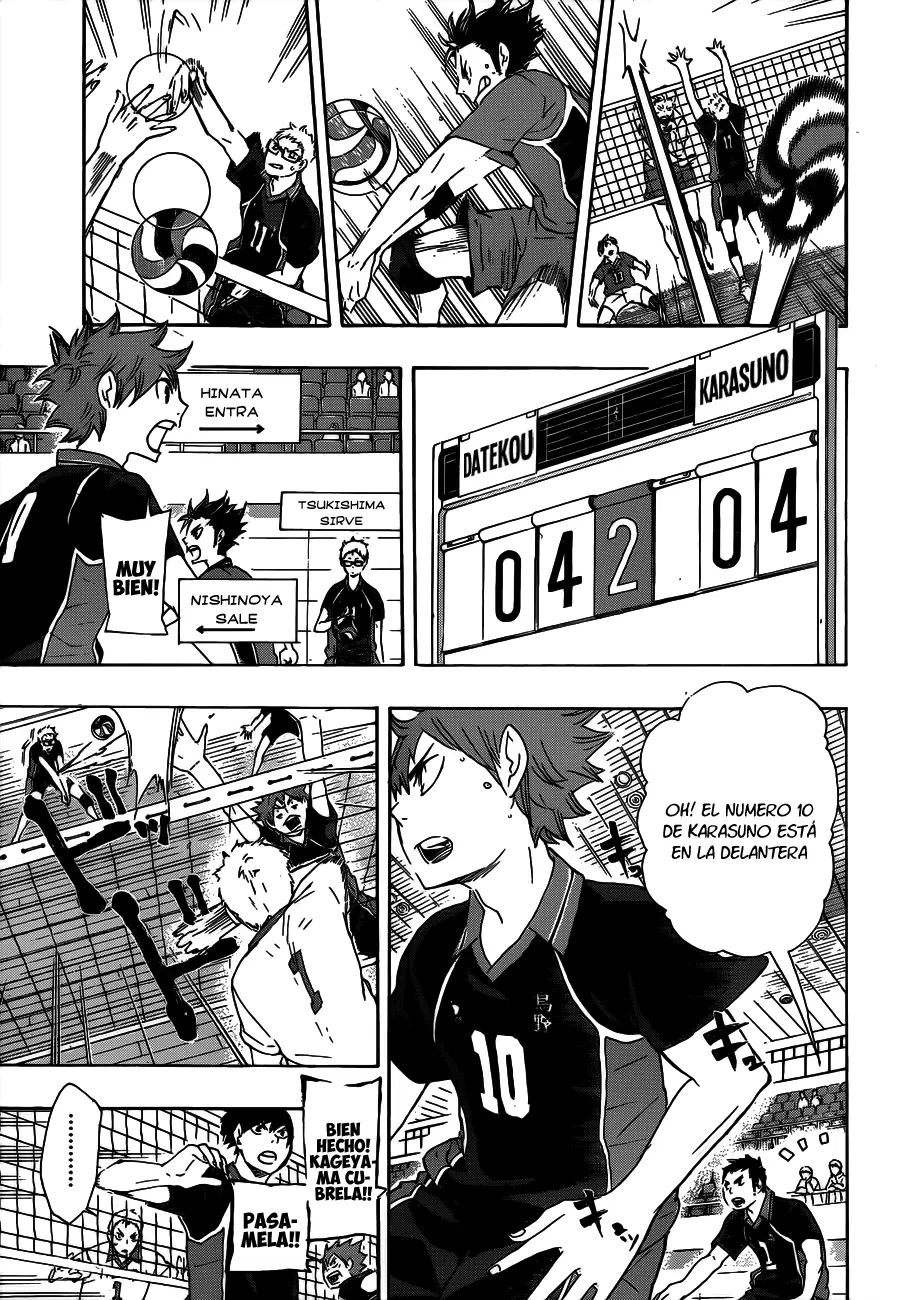 Haikyuu!! capítulo 45, página 20