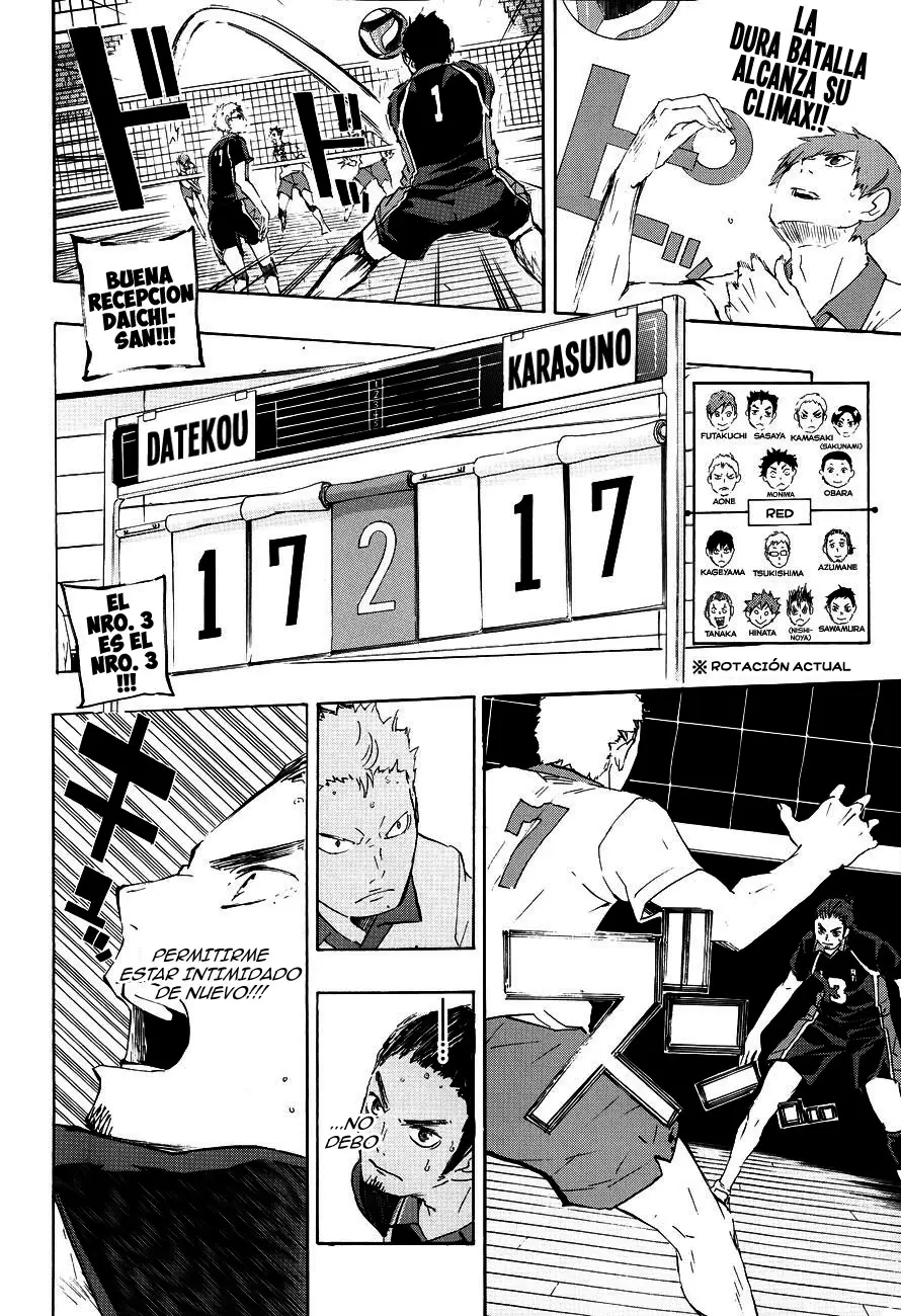 Haikyuu!! capítulo 46, página 3