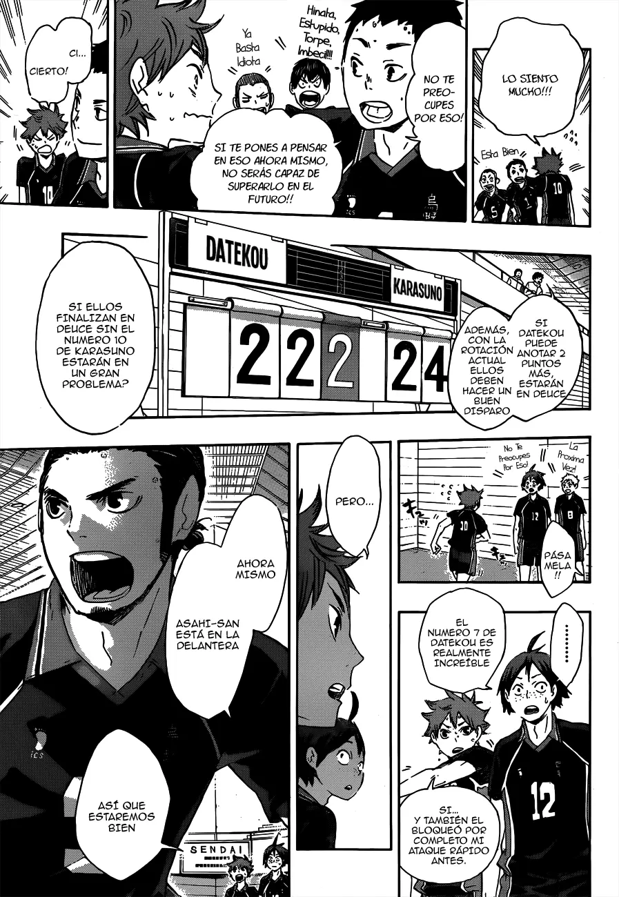 Haikyuu!! capítulo 46, página 14