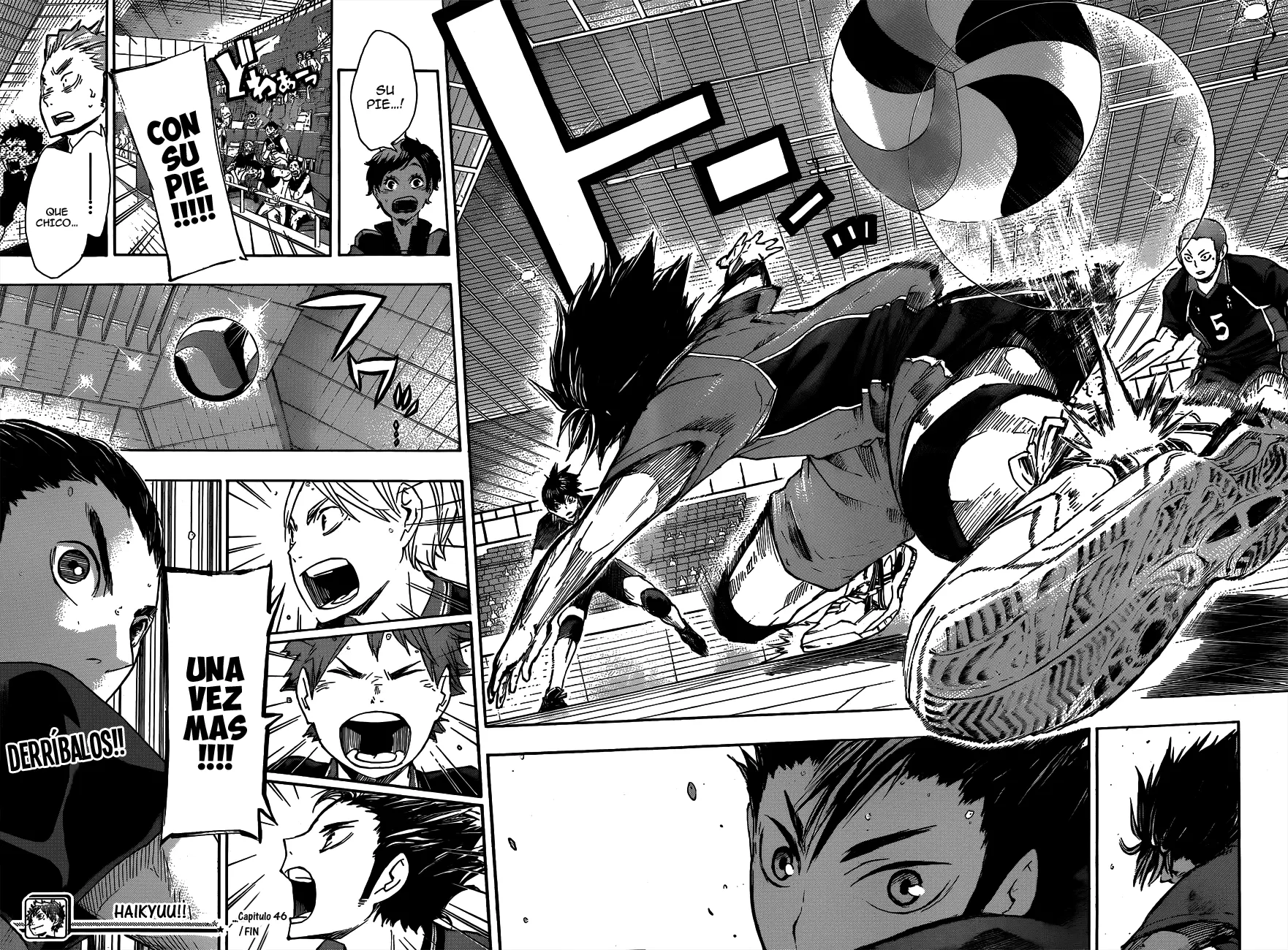 Haikyuu!! capítulo 46, página 19
