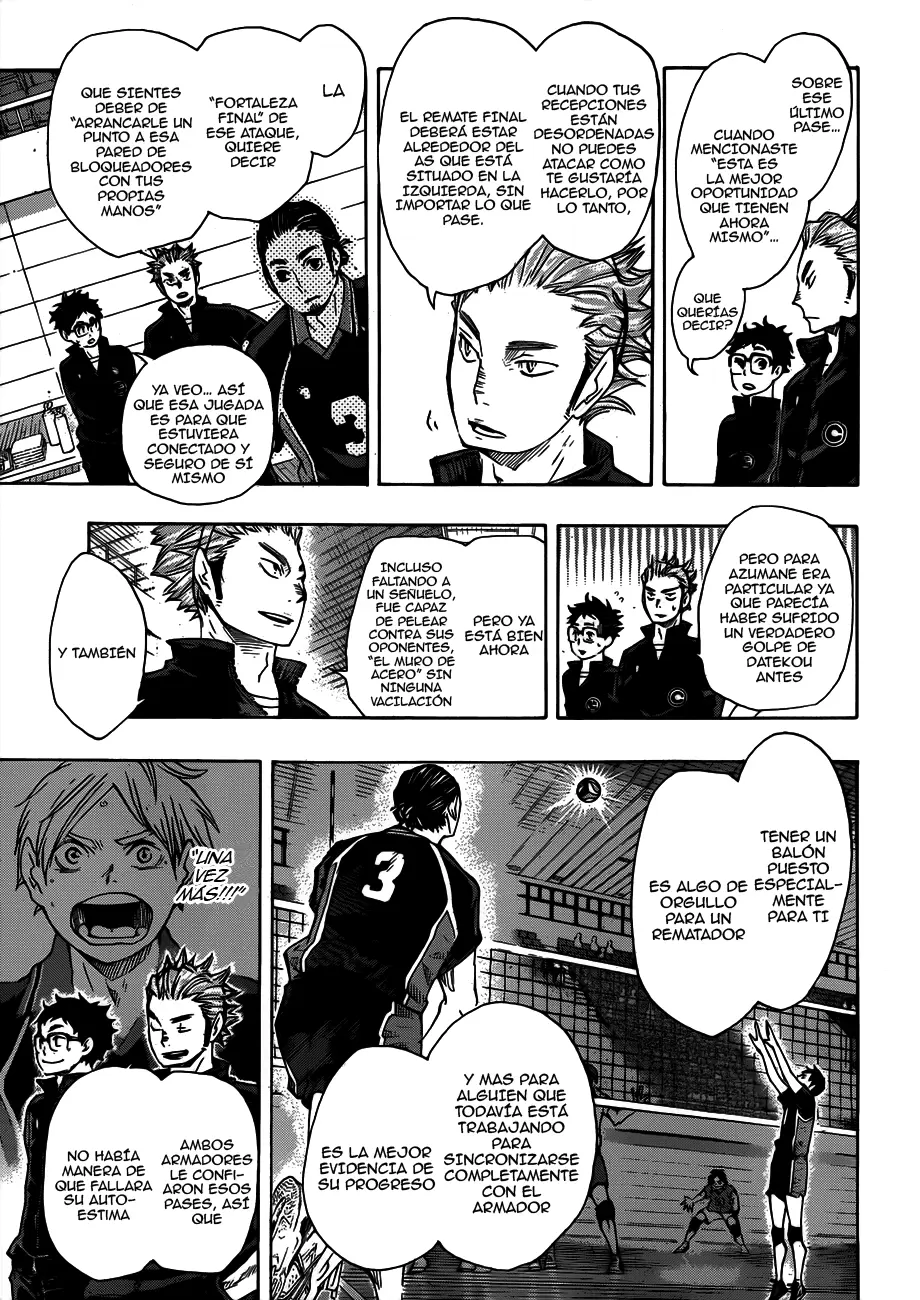 Haikyuu!! capítulo 47, página 11