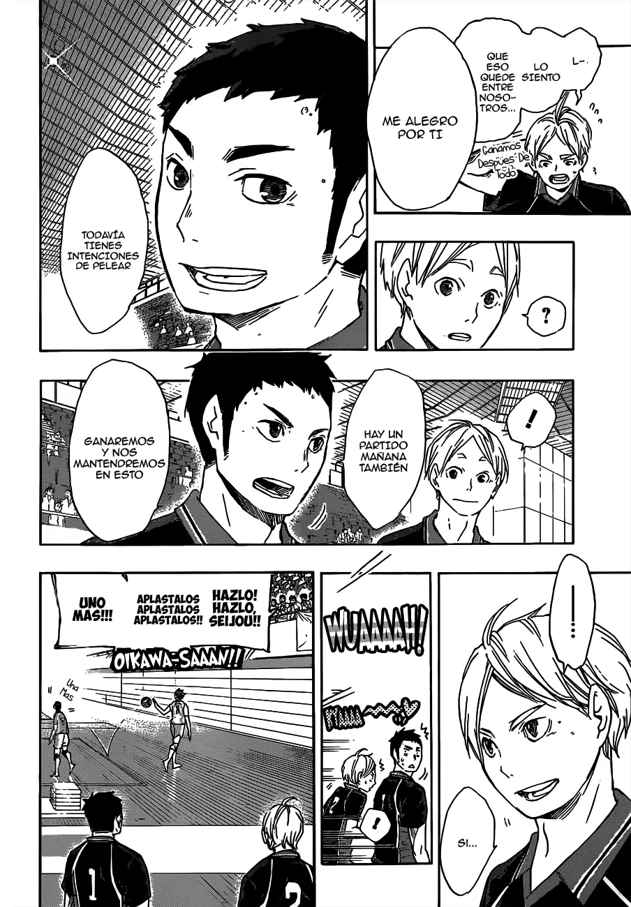 Haikyuu!! capítulo 47, página 18