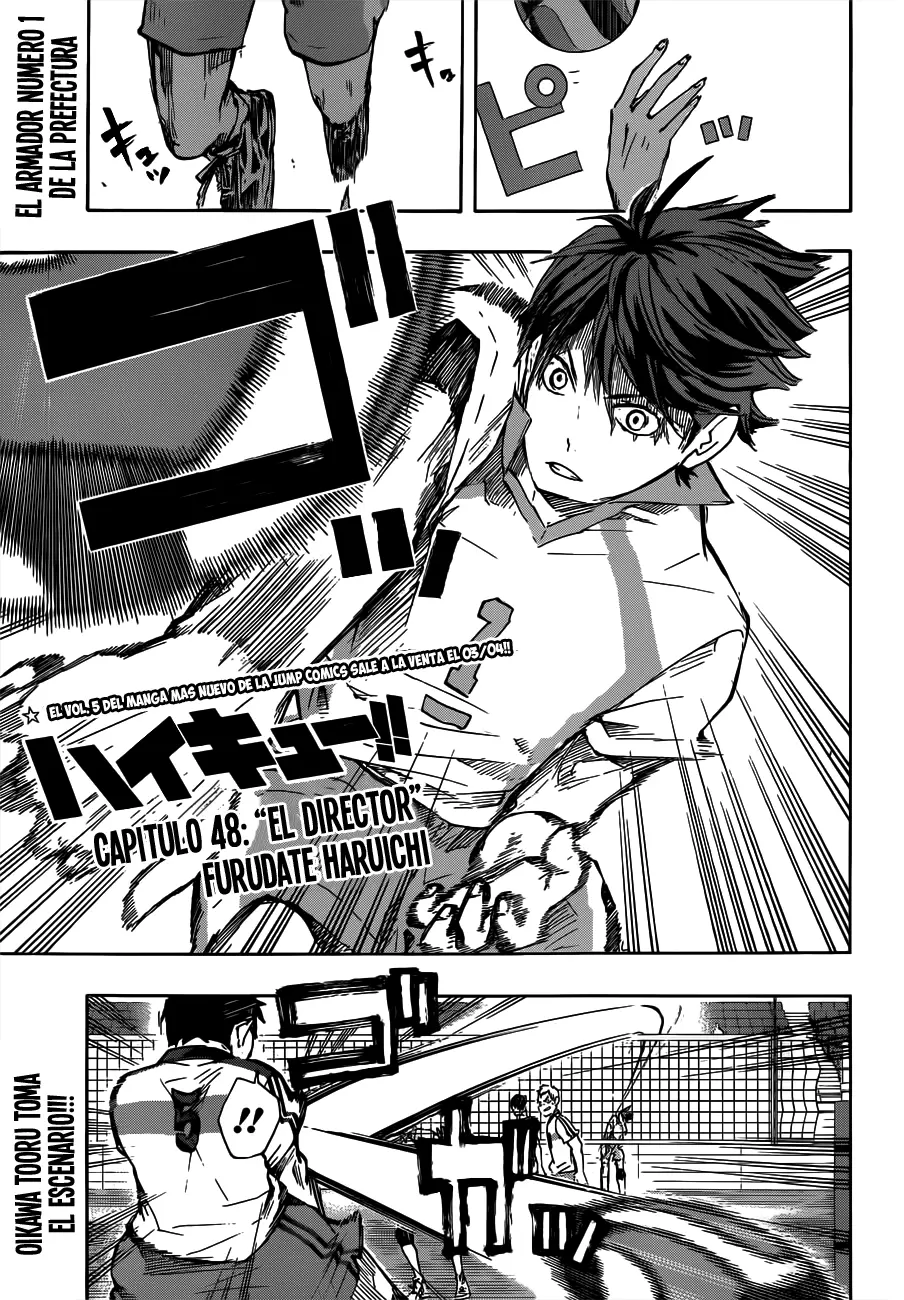 Haikyuu!! capítulo 48, página 2