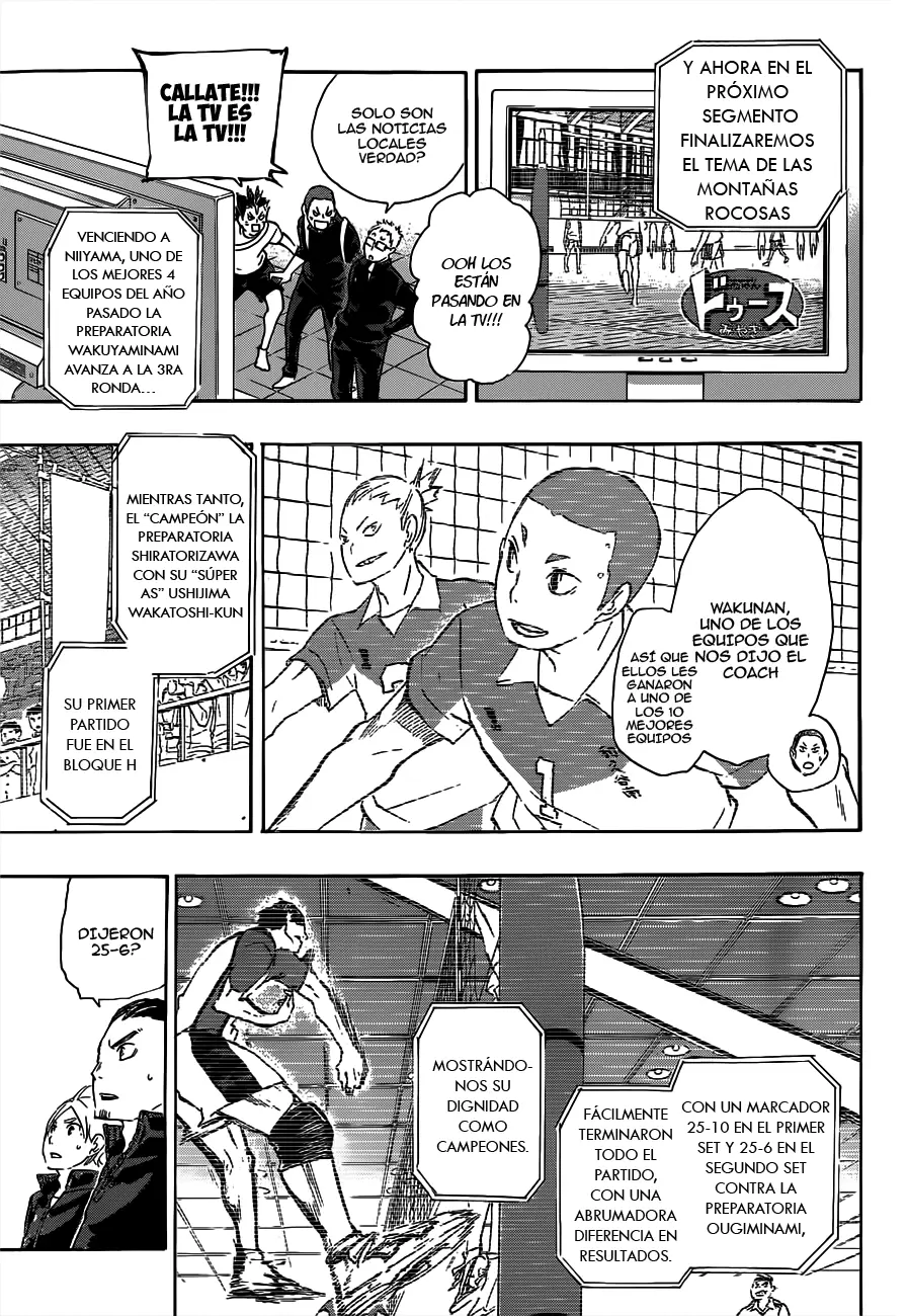 Haikyuu!! capítulo 48, página 9