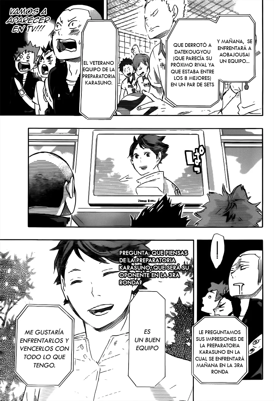 Haikyuu!! capítulo 48, página 11