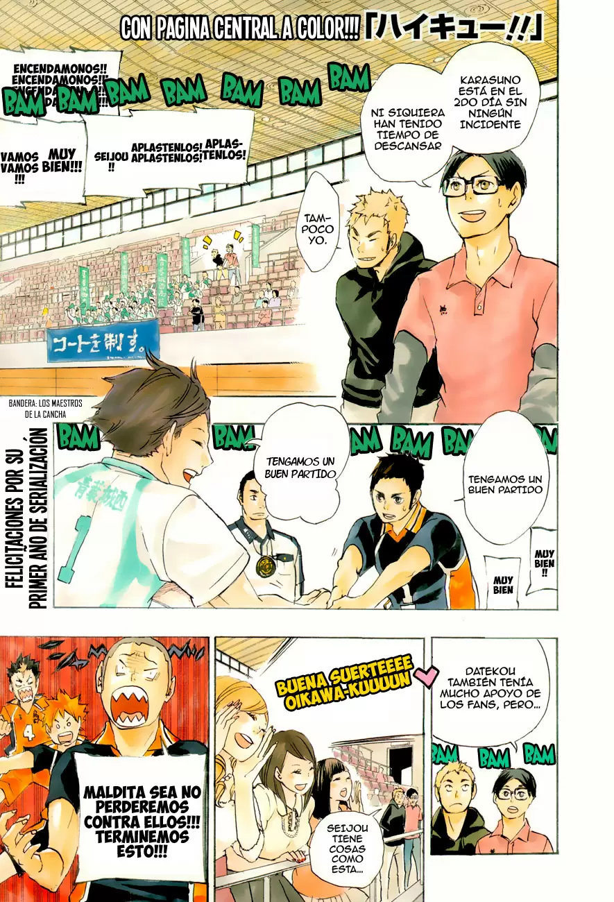 Haikyuu!! capítulo 49, página 2
