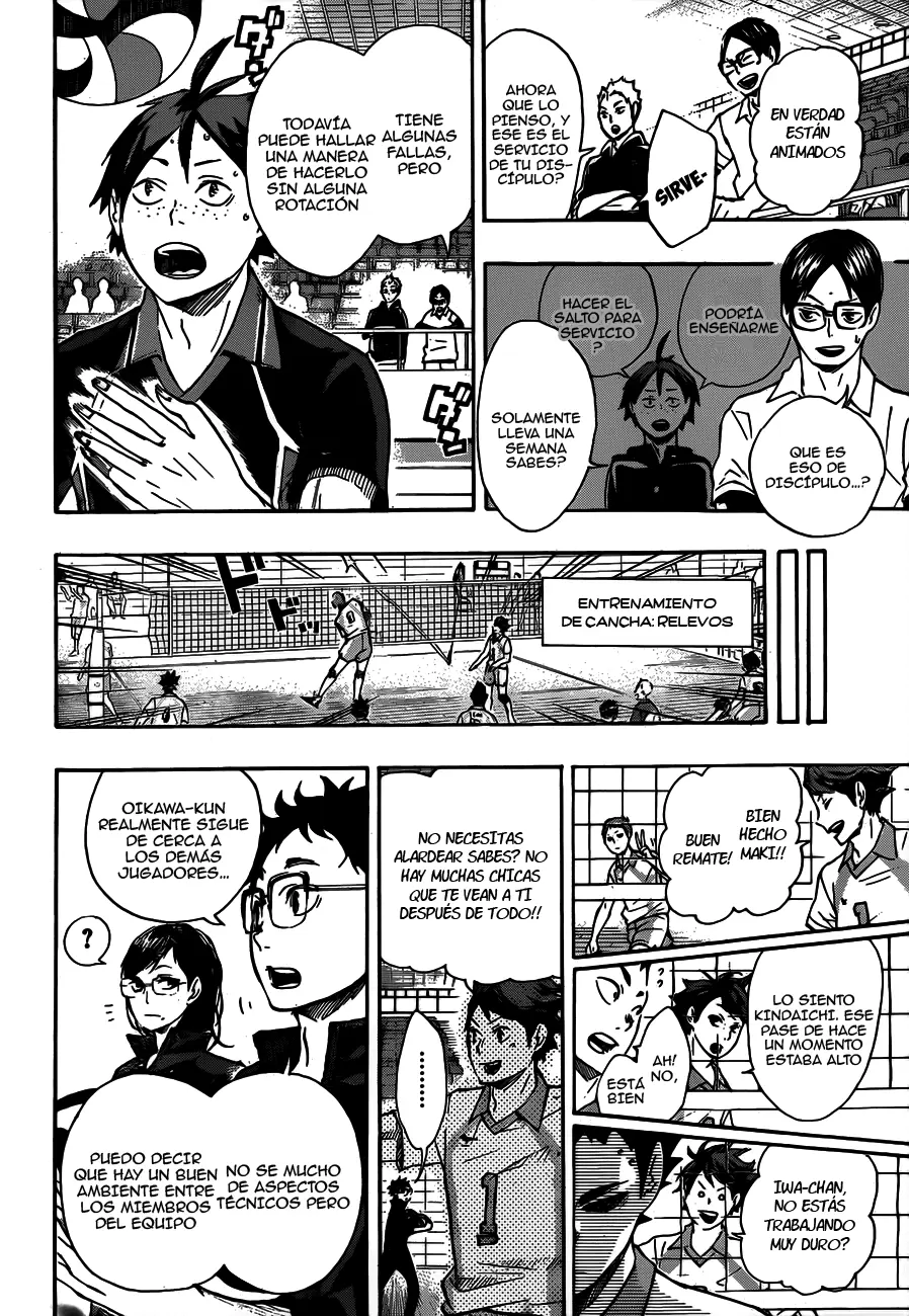 Haikyuu!! capítulo 49, página 6