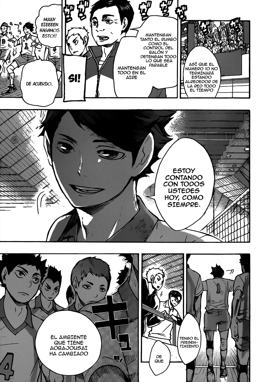 Haikyuu!! capítulo 49, página 9