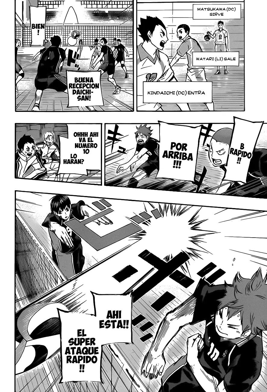Haikyuu!! capítulo 49, página 13