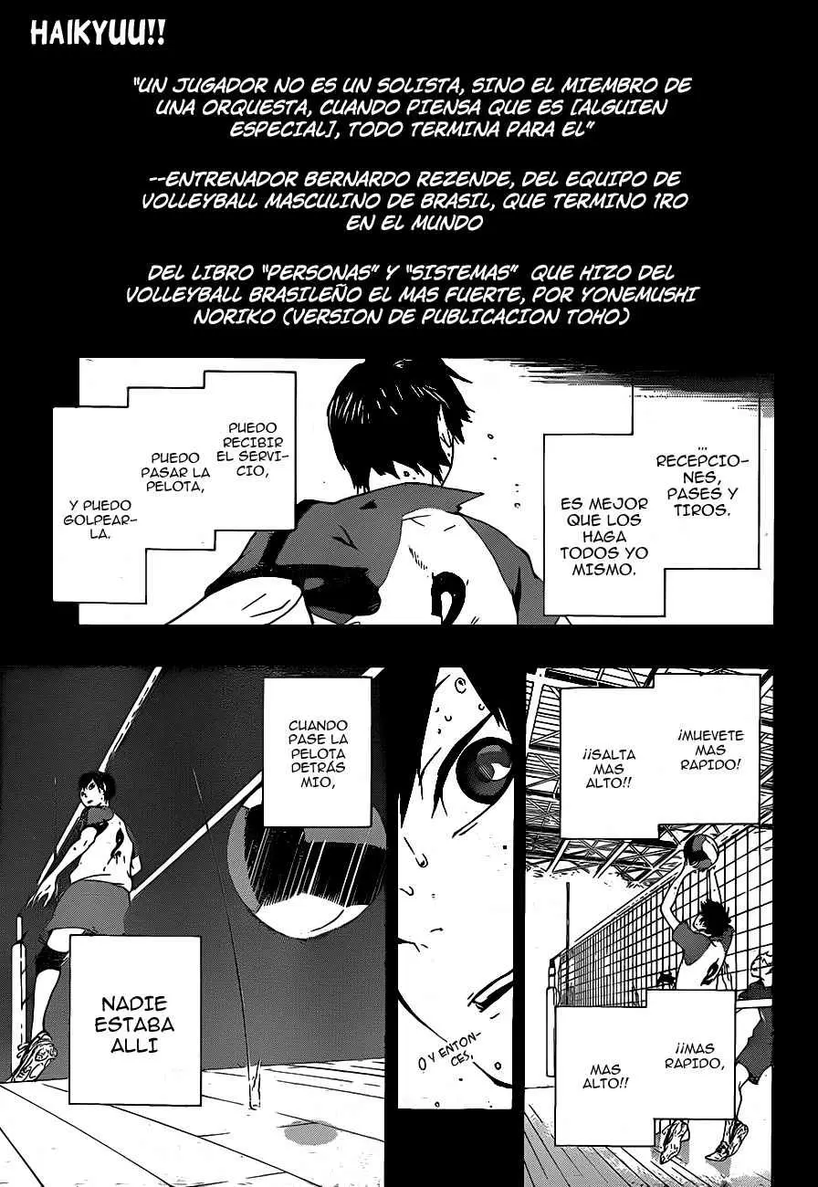 Haikyuu!! capítulo 5, página 1