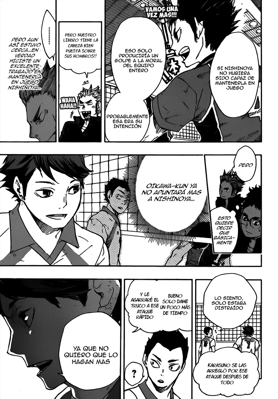 Haikyuu!! capítulo 50, página 11