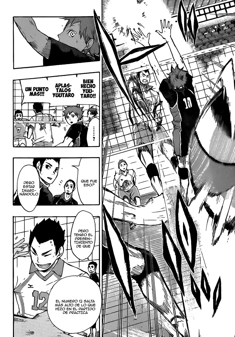 Haikyuu!! capítulo 50, página 14